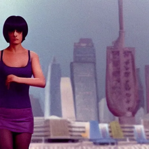 Image similar to A still of Tina Belcher from Bob's Burgers in Blade Runner (1982)