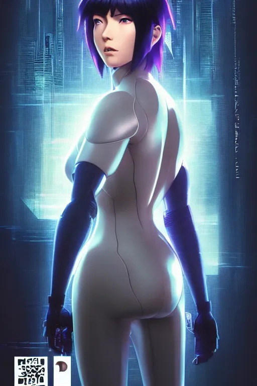 Image similar to weta disney pixar movie still portrait photo of ghost in the shell anime : : as motoko kusanagi by pixar : : by ilya kuvshinov, rossdraws, artgerm, maxim cover, octane render, 3 d, volumetric lighting, anti aliasing, raytracing : :