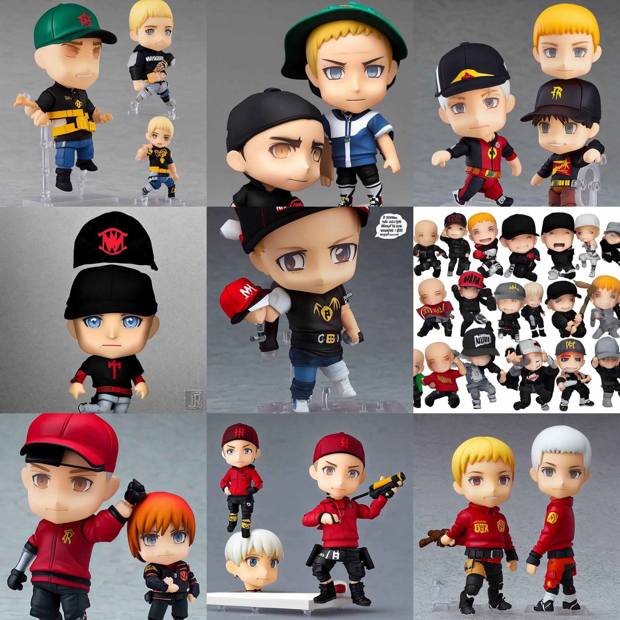 Prompt: nendoroid eminem as robin, trending on artstation