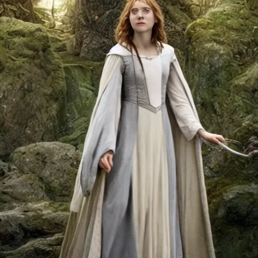 Image similar to hermione granger as galadriel