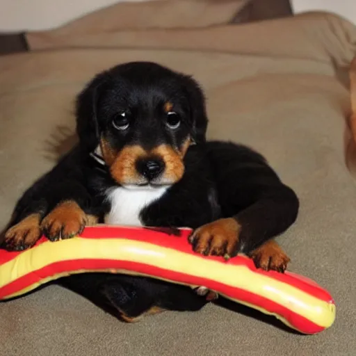 Prompt: the cutest hot dog