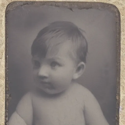 Prompt: victorian photograph of a baby dragon, highly realistic, scaly, grainy photo, blurry, creature, faded, 1 9 0 0, 1 8 8 0 s