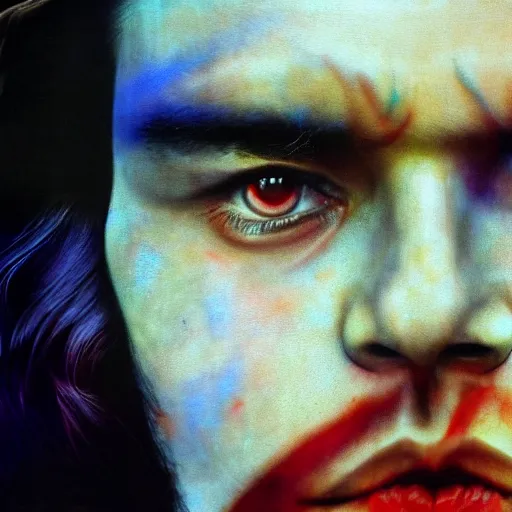 Prompt: colour masterpiece surreal closeup portrait photography of che guevara by miho hirano and annie leibovitz and michael cheval, psychedelic smoke background, 8 k