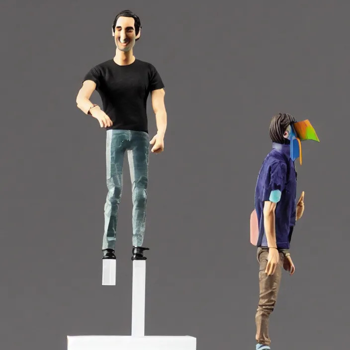 Image similar to jason silva pop up parade figure