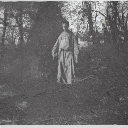 Image similar to very old photo of a ghost