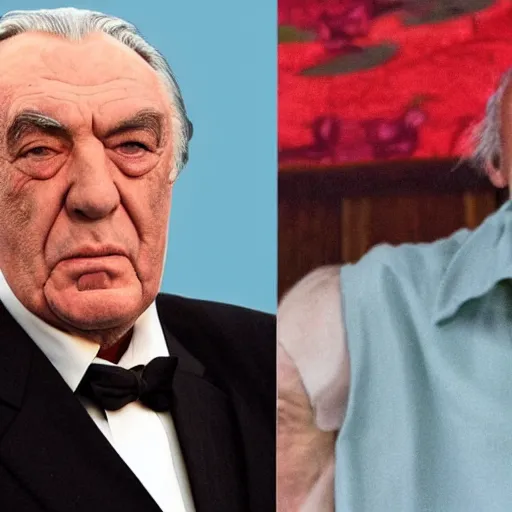 Image similar to Miloš Zeman as Hector Salamanca