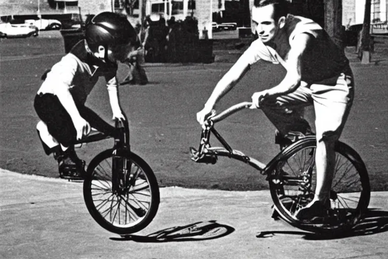 Image similar to lee harvey oswald bmx