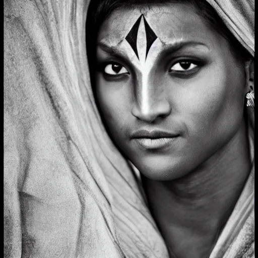 Image similar to award winning photography portrait, beautiful actor with third eye, avatar, leica 1 0 0 mm f 0. 8