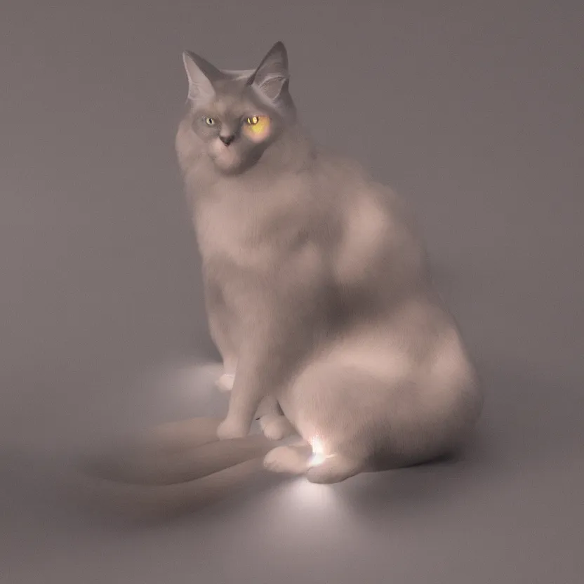 Image similar to a painted cat, volumetric lighting, perfect shape, high detailed, hyperrealistic, ultra detailed, 8 k resolution