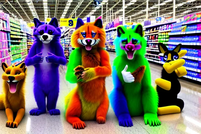 Image similar to photo of fursonas for sale at walmart