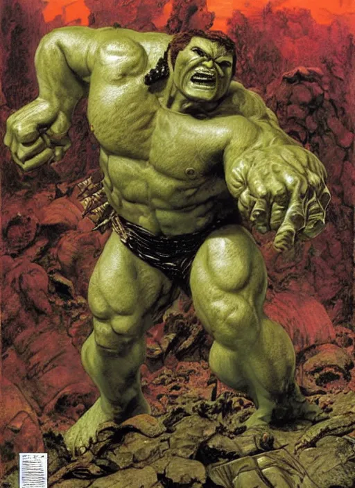 Image similar to josh brolin as metal armoured reptilian hulk in lava cave, explosoins, dynamic action, by lawrence alma - tadema and zdzislaw beksinski and norman rockwell and jack kirby and tom lovell and greg staples