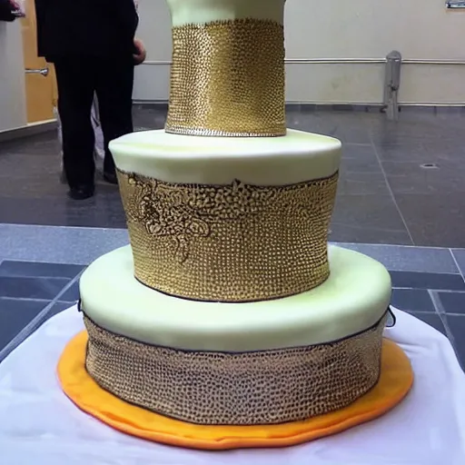 Image similar to urinal wedding cake