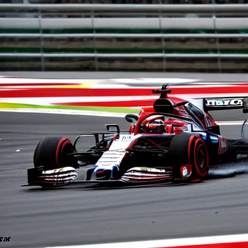 Prompt: charles leclerc winning the monza grand prix. dslr, raw file, 4 k