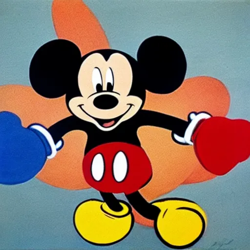 Mickey mouse painting by Picasso | Stable Diffusion | OpenArt