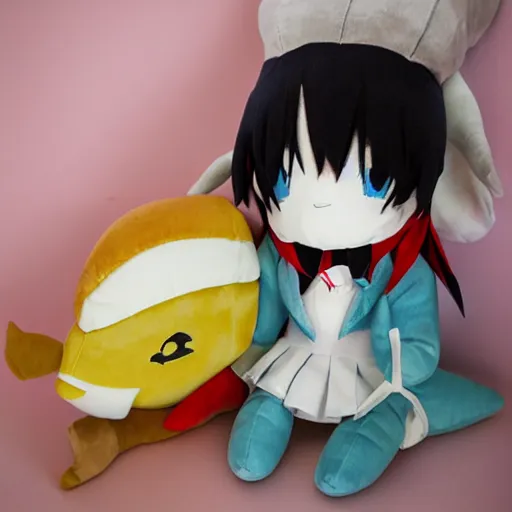 Image similar to fumo plushie