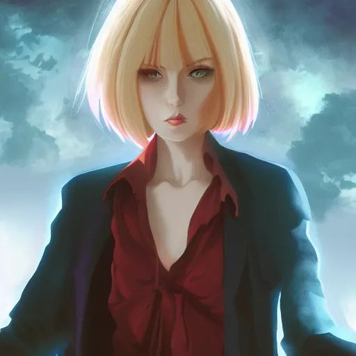 Prompt: Anne Rice as Lestat, ambient lighting, 4k, anime key visual, lois van baarle, ilya kuvshinov, rossdraws, artstation