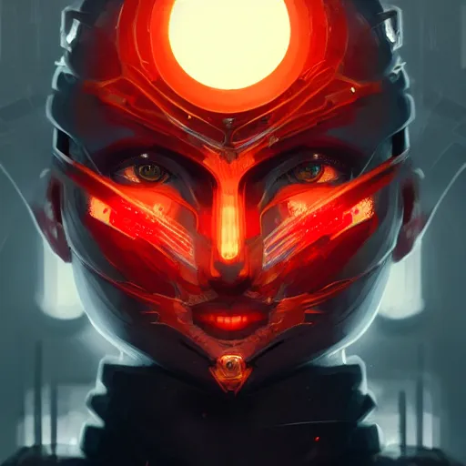 Prompt: a symmetrical portrait by greg rutkowski, inspired by cibo from tsutomu nihei, digital art, unreal engine 5, trending on artstation, deviantart, pinterest, rule of thirds, 4 k uhd image