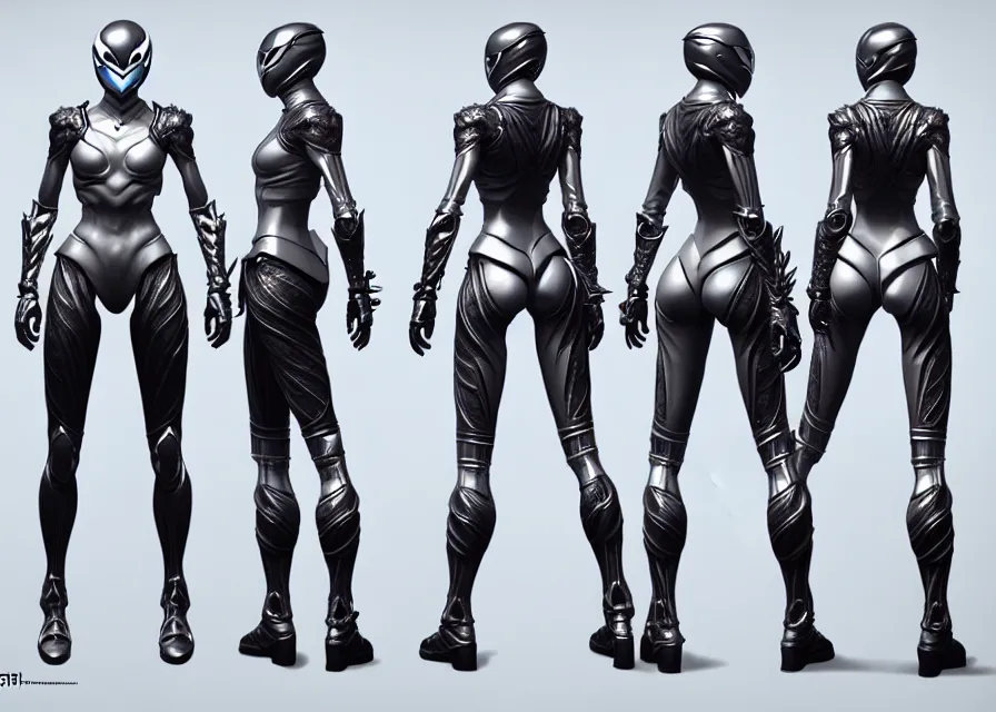 Image similar to character concept art sprite sheet of swan concept female kamen rider, big belt, human structure, concept art, hero action pose, human anatomy, intricate detail, hyperrealistic art and illustration by irakli nadar and alexandre ferra, unreal 5 engine highlly render, global illumination