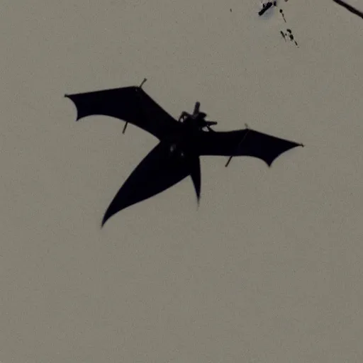 Prompt: Photo of a lightning bat