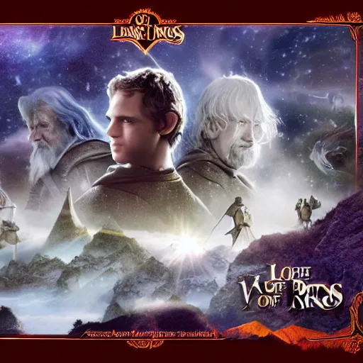 Image similar to starlight lord of the rings