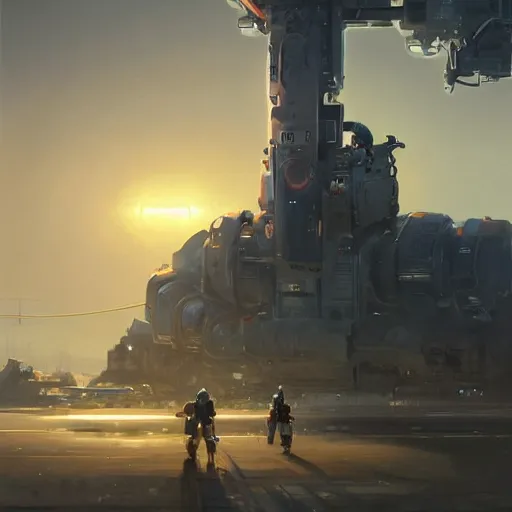 Prompt: artificial inteligence, robot, machine as a online radio streamer, concept art, low angle, high detail, warm lighting, volumetric, godrays, vivid, beautiful, trending on artstation, by jordan grimmer, huge scene, art greg rutkowski