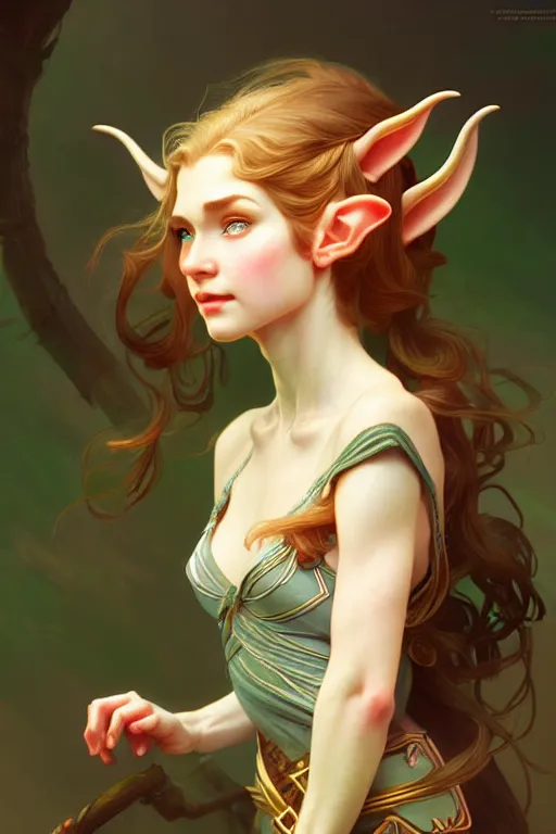 Prompt: beautiful young elf, highly detailed, digital painting, artstation, sharp focus, illustration, art by tan zi and ayanamikodon and alphonse mucha and wlop