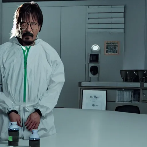 Image similar to Hideo Kojima as Walter White in Breaking Bad