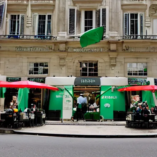 Image similar to the deux magots