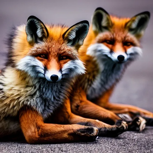 Image similar to military foxes, 8 5 mm f / 1. 4