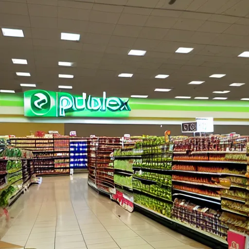 Prompt: a publix on mars