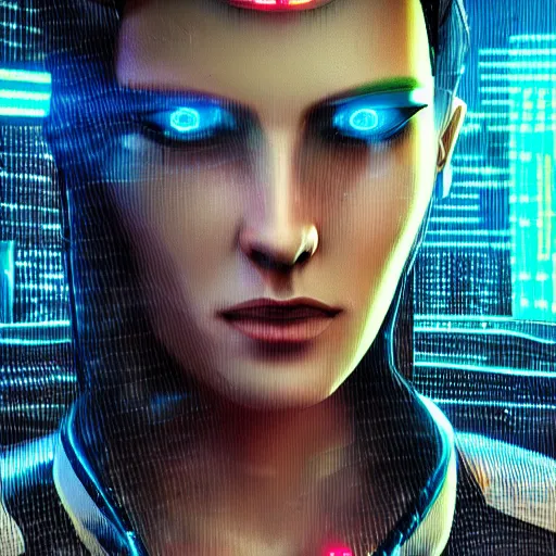 Prompt: ultra realistic and intricate detailed photograph of a cyberpunk woman in streets, neon, cyberpunk, technology, innovation, bright modern style, blade runner, artstation, unreal render, depth of field, ambient lighting, award winning, stunning