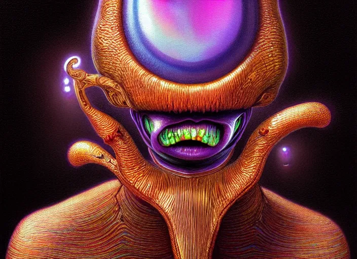 Image similar to anthropomorphic cheese head in iridescent darkyiron mr bean tripping balls, intricate, elegant, highly detailed face, wide angle, digital painting, artstation, concept art, sharp focus, illustration, art by artgerm, bob eggleton, stephen hickman, richard corben, wayne barlowe, greg rutkowski, alphonse mucha, 8 k
