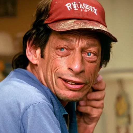 Image similar to jim varney as rickety cricket, it's always sunny in philadelphia, 8 k