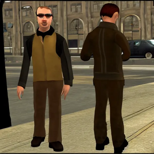 Image similar to ron weasly gta 3 npc