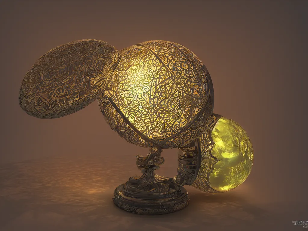 Image similar to 3 d render, sunlight study, kauai, the orb of truth, art nouveau, by martin johnson heade and ( ( ( ( ( lisa frank ) ) ) ) ), 8 k, sharp focus, octane render