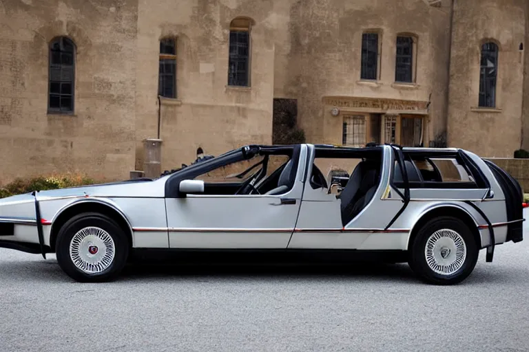 Image similar to limousine 1 9 2 2 delorean