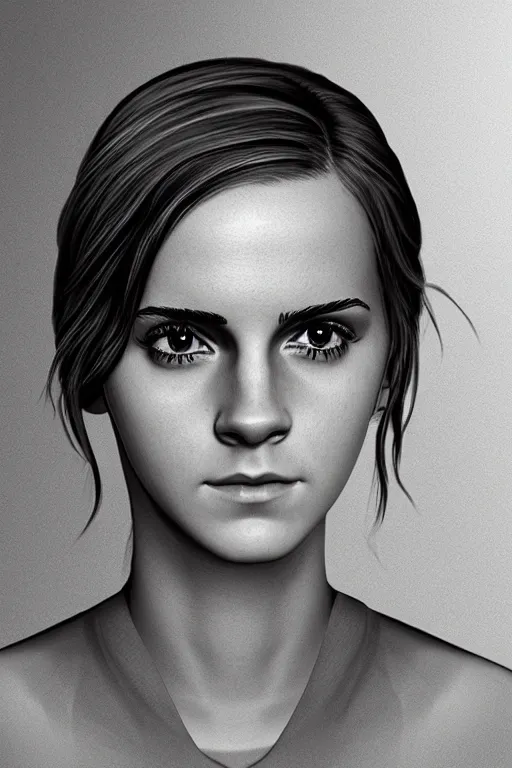 Prompt: picture of scp emma watson by scp foundation, photorealistic, horror