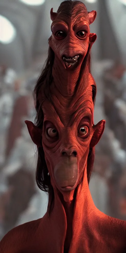 Image similar to darth jar jar binks, 4 k