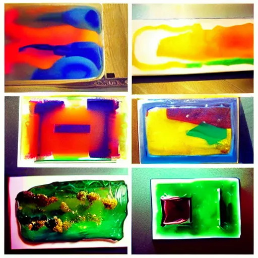 Image similar to jello art