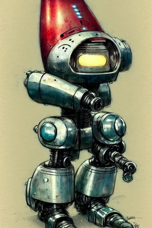 Image similar to ( ( ( ( ( 1 9 5 0 s robot knome mecha. muted colors. ) ) ) ) ) by jean - baptiste monge!!!!!!!!!!!!!!!!!!!!!!!!!!!!!!