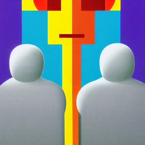 Prompt: abstract poster by shusei nagaoka, kaws, david rudnick, oil on canvas, bauhaus, surrealism, neoclassicism, renaissance, hyper realistic, pastell colours, cell shaded, 8 k - h 7 0 4