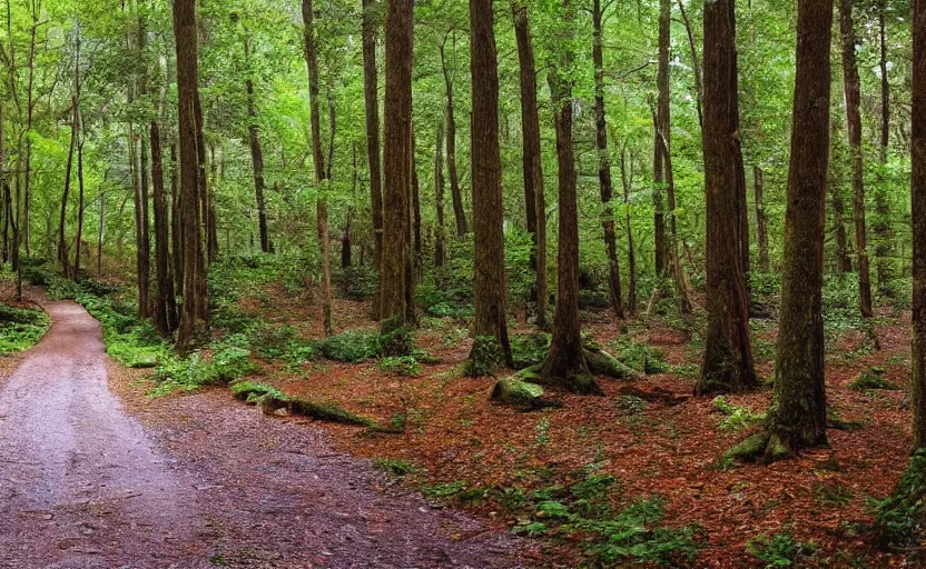 Prompt: top 1 0 most beautiful forests in north carolina