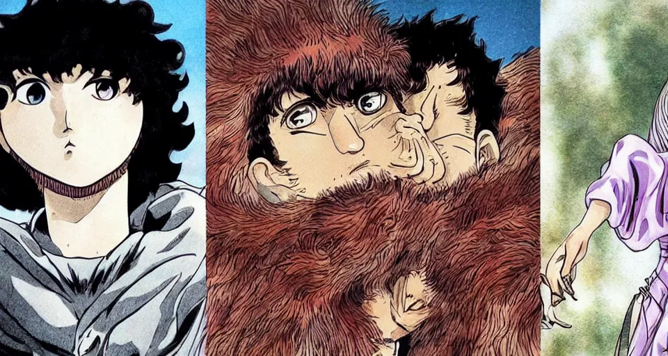 Image similar to the two complementary forces that make up all aspects and phenomena of life, from Berserk