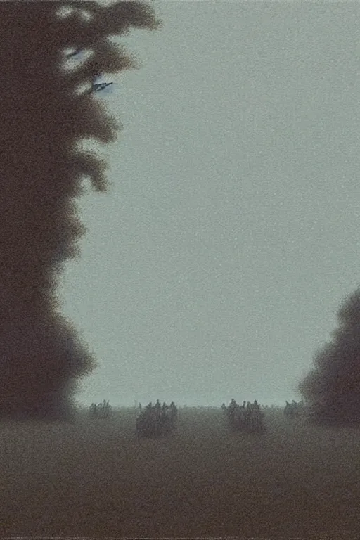 Image similar to Artwork by Quint Buchholz of the cinematic view of the Battlefield of Blessings.