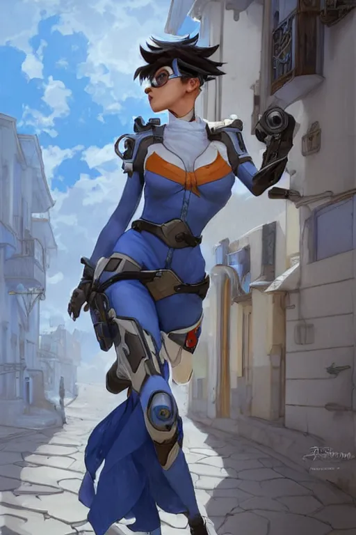 Tracer - Overwatch Antazar - Illustrations ART street