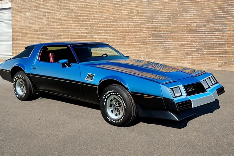 Prompt: 1 9 8 2 firebird trans am