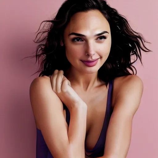 Image similar to Gal Gadot for Victoria Secret, XF IQ4, f/1.4, ISO 200, 1/160s, 8K, Sense of Depth, color and contrast corrected, Nvidia AI, Dolby Vision, symmetrical balance, in-frame