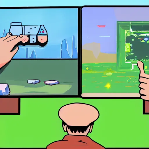 Image similar to wikihow get better at video games