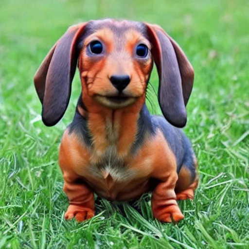 Image similar to dachshund bunny hybrid