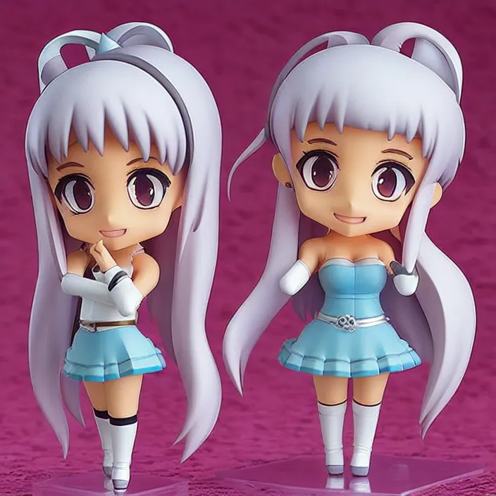 Image similar to ariana grande, an anime nendoroid of ariana grande, figurine, detailed product photo